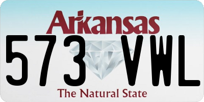 AR license plate 573VWL