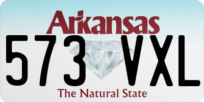 AR license plate 573VXL