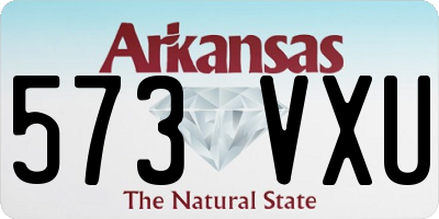 AR license plate 573VXU