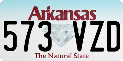 AR license plate 573VZD