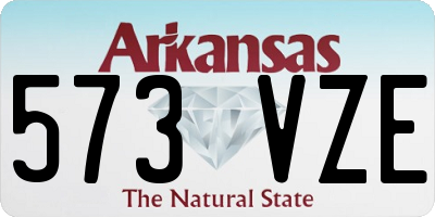 AR license plate 573VZE