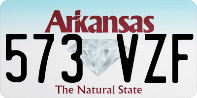 AR license plate 573VZF