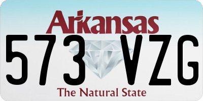 AR license plate 573VZG