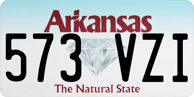 AR license plate 573VZI