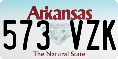 AR license plate 573VZK