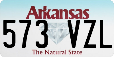 AR license plate 573VZL