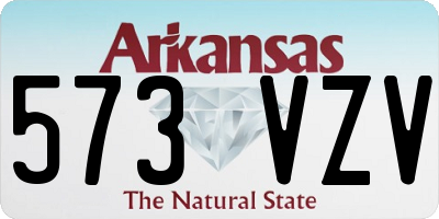 AR license plate 573VZV