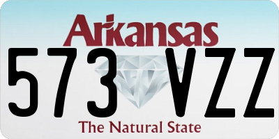 AR license plate 573VZZ