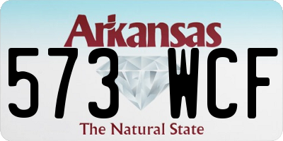 AR license plate 573WCF