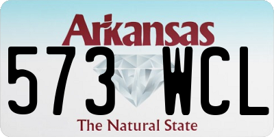 AR license plate 573WCL