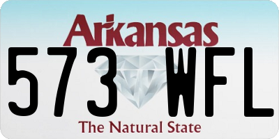 AR license plate 573WFL