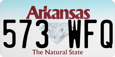 AR license plate 573WFQ