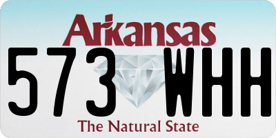 AR license plate 573WHH