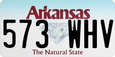 AR license plate 573WHV