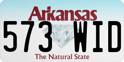 AR license plate 573WID