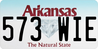 AR license plate 573WIE
