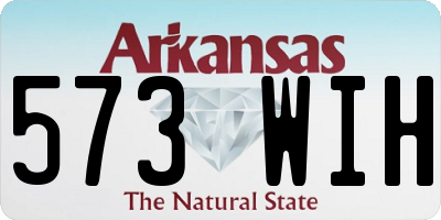 AR license plate 573WIH