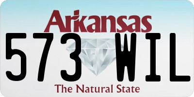 AR license plate 573WIL