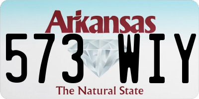 AR license plate 573WIY