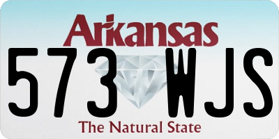 AR license plate 573WJS
