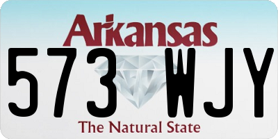 AR license plate 573WJY