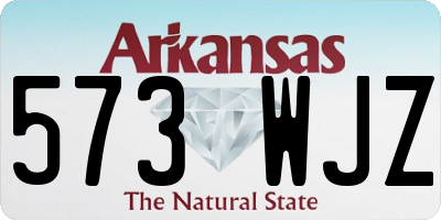 AR license plate 573WJZ