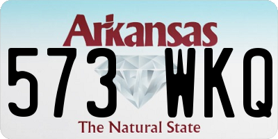 AR license plate 573WKQ