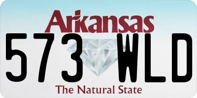 AR license plate 573WLD