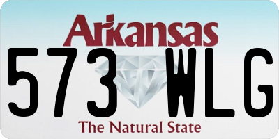 AR license plate 573WLG