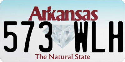 AR license plate 573WLH