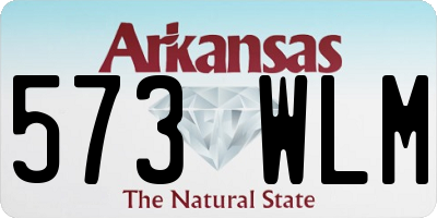 AR license plate 573WLM