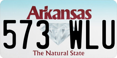 AR license plate 573WLU