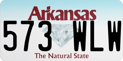 AR license plate 573WLW