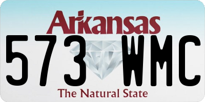 AR license plate 573WMC