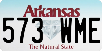AR license plate 573WME