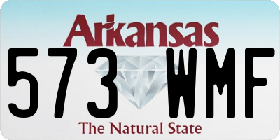 AR license plate 573WMF