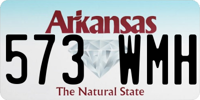 AR license plate 573WMH