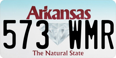 AR license plate 573WMR