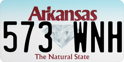 AR license plate 573WNH