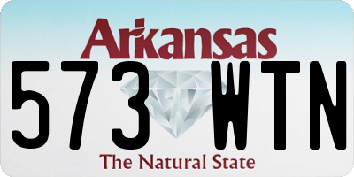 AR license plate 573WTN