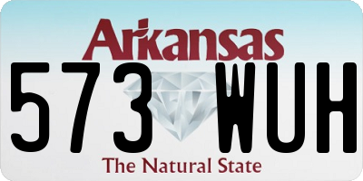 AR license plate 573WUH