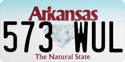 AR license plate 573WUL