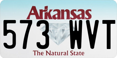 AR license plate 573WVT
