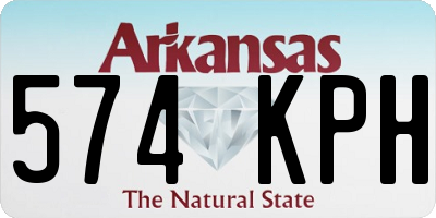 AR license plate 574KPH