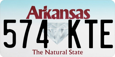AR license plate 574KTE