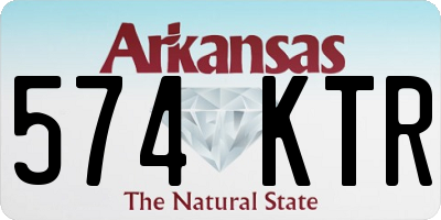 AR license plate 574KTR