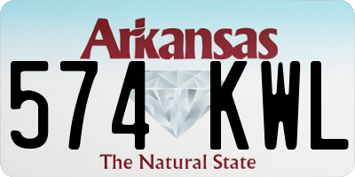AR license plate 574KWL