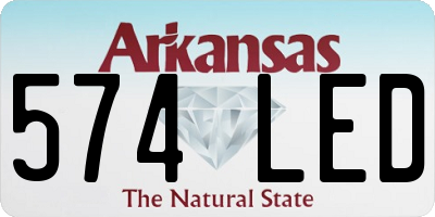 AR license plate 574LED