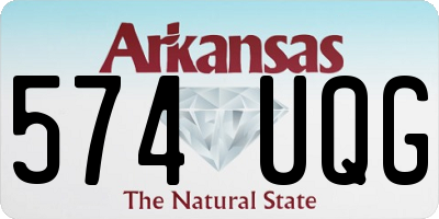 AR license plate 574UQG