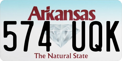 AR license plate 574UQK